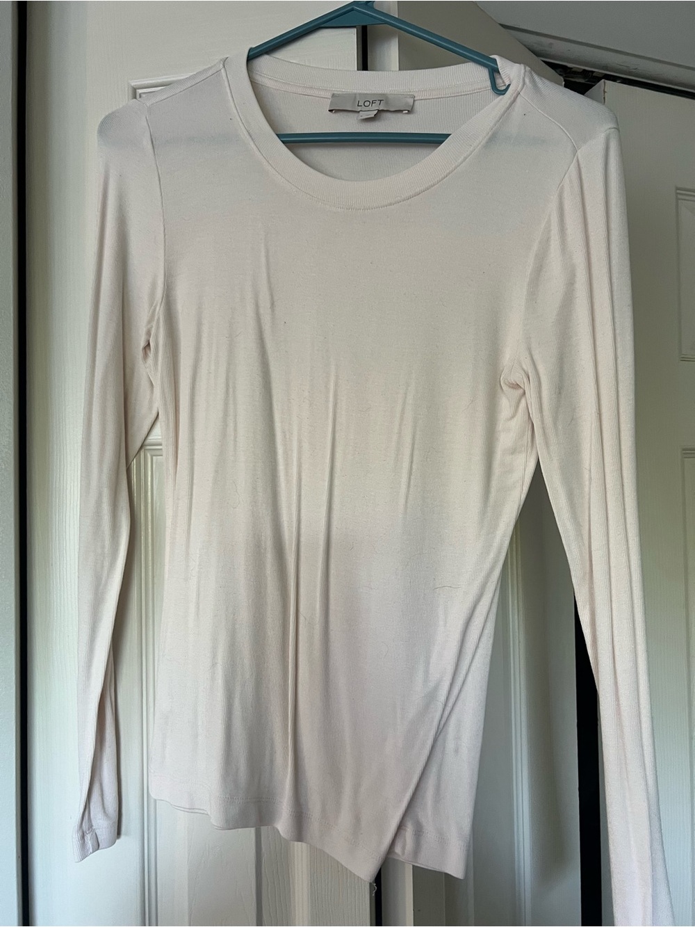 Off-White Long Sleeve - LOFT